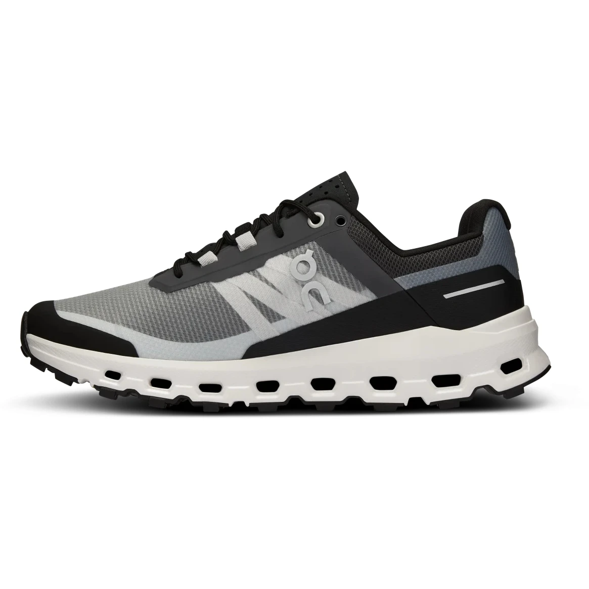 On Running On Cloudvista Women Trailrunning Shoe - Black & White 3 On Running On Cloudvista Women Trailrunning Shoe - Black & White - Image 3