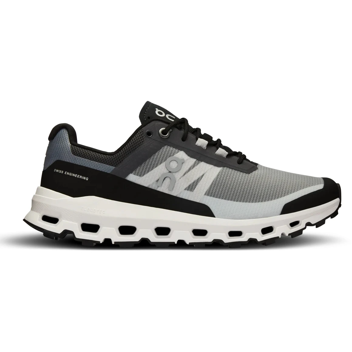 On Running On Cloudvista Women Trailrunning Shoe - Black & White 2 On Running On Cloudvista Women Trailrunning Shoe - Black & White - Image 2