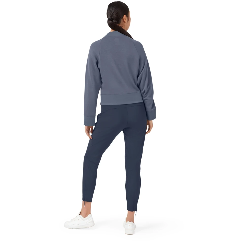 On Running On Crew Neck Women Sweatshirt - Dark 4 On Running On Crew Neck Women Sweatshirt - Dark - Image 4