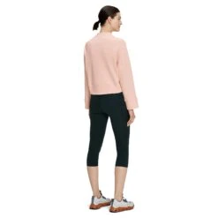 On Running On Crew Neck Women Sweatshirt - Doe -On Running on crew neck women sweatshirt doe 3 1468485