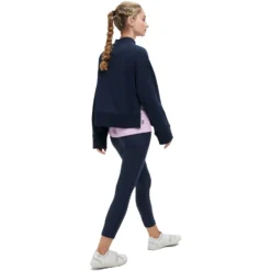 On Running On Crew Neck Women Sweatshirt - Navy -On Running on crew neck women sweatshirt navy 3 1150390