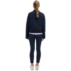 On Running On Crew Neck Women Sweatshirt - Navy -On Running on crew neck women sweatshirt navy 4 1150392