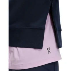 On Running On Crew Neck Women Sweatshirt - Navy -On Running on crew neck women sweatshirt navy 6 1150395