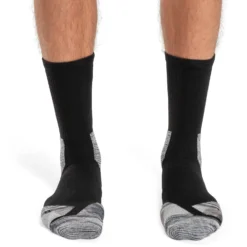 On Running On Explorer Merino Sock - Black & Glacier -On Running on explorer merino sock men black glacier 4 1515878