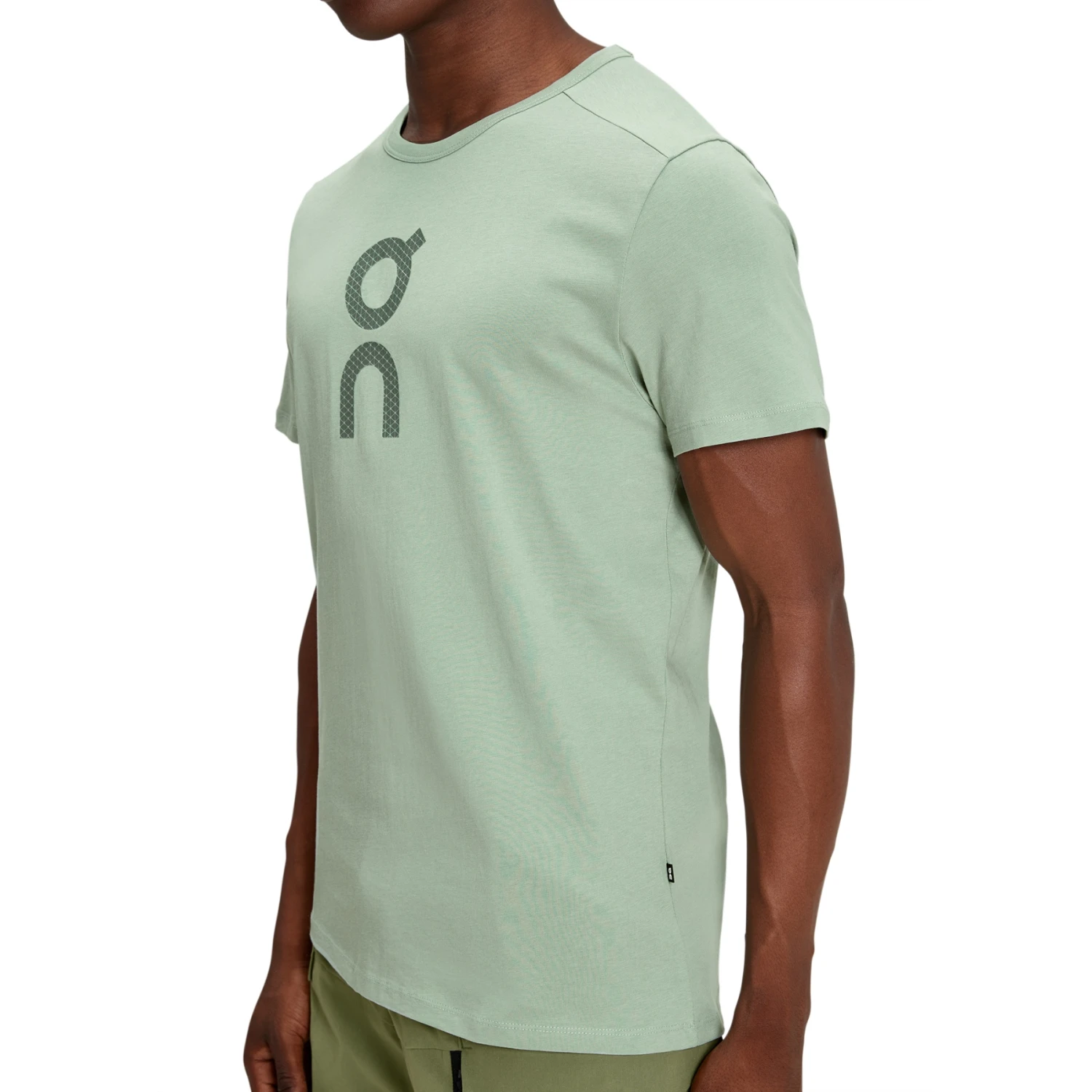 On Running On Graphic-T Men's T-Shirt - Moss 4 On Running On Graphic-T Men's T-Shirt - Moss - Image 4
