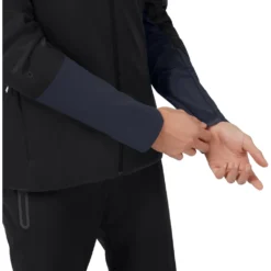 On Running On Insulator Jacket - Black & Navy -On Running on insulator jacket black navy 10 949978