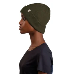 On Running On Merino Beanie - Olive -On Running on merino beanie olive 14 1555629