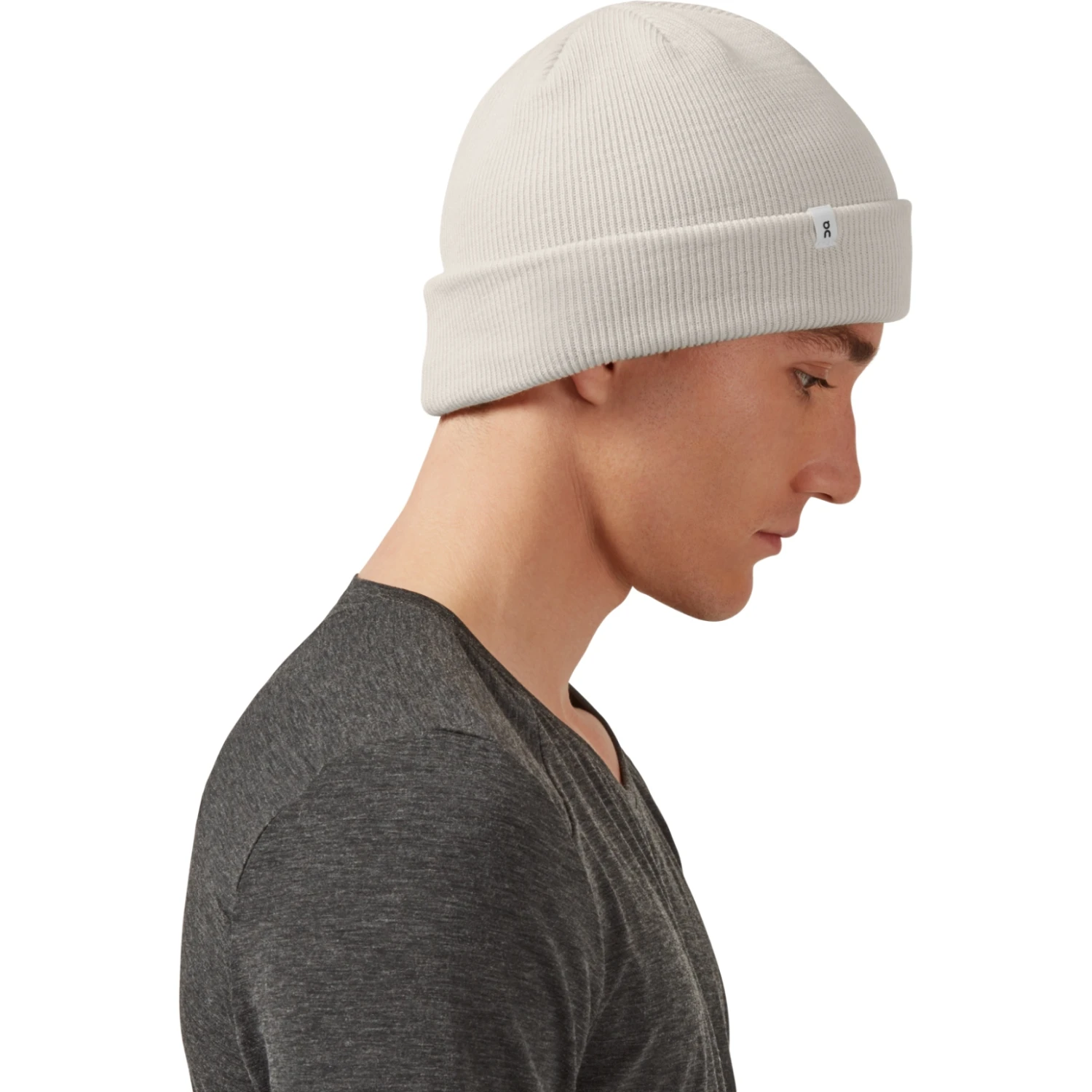 On Running On Merino Beanie - White 3 On Running On Merino Beanie - White - Image 3