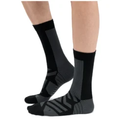 On Running On Performance High Sock Men - Black & Shadow