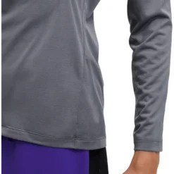 On Running On Performance Long-T Running Shirt - Rock -On Running on performance long t running shirt rock 7 1153374