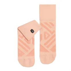 On Running On Performance Mid Sock Women - Rose & Flamingo