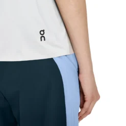 On Running On Performance-T Women Running Shirt - Pearl & Undyed-White -On Running on performance t women running shirt pearl undyed white 5 1427177