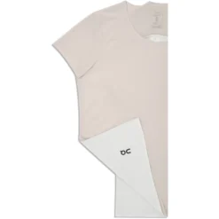 On Running On Performance-T Women Running Shirt - Pearl & Undyed-White -On Running on performance t women running shirt pearl undyed white 7 1427179