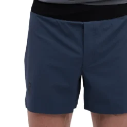 On Running On 5 Inch Lightweight Shorts Men - Denim & Black -On Running on running 5 inch lightweight shorts denim black 9 1278392