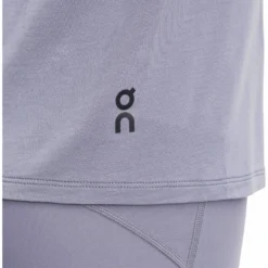 On Running On Active-T Breathe Women T-Shirt - Granite -On Running on running active t breathe women running shirt granite 6 1279346 1297973