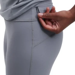 On Running On Active Tights Women - Granite -On Running on running active tights women granite 9 1279284