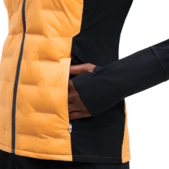 On Running On Climate Jacket Women - Mango & Black -On Running on running climate jacket women mango black 6 1279403