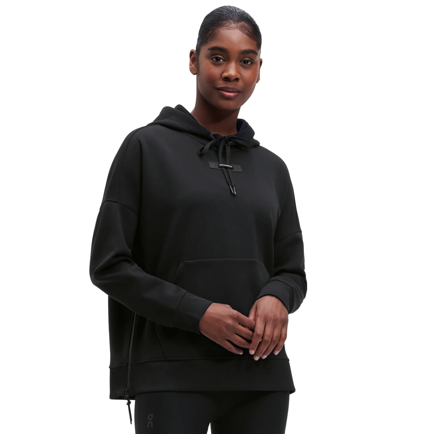 On Running On Hoodie Women - Black 1 On Running On Hoodie Women - Black