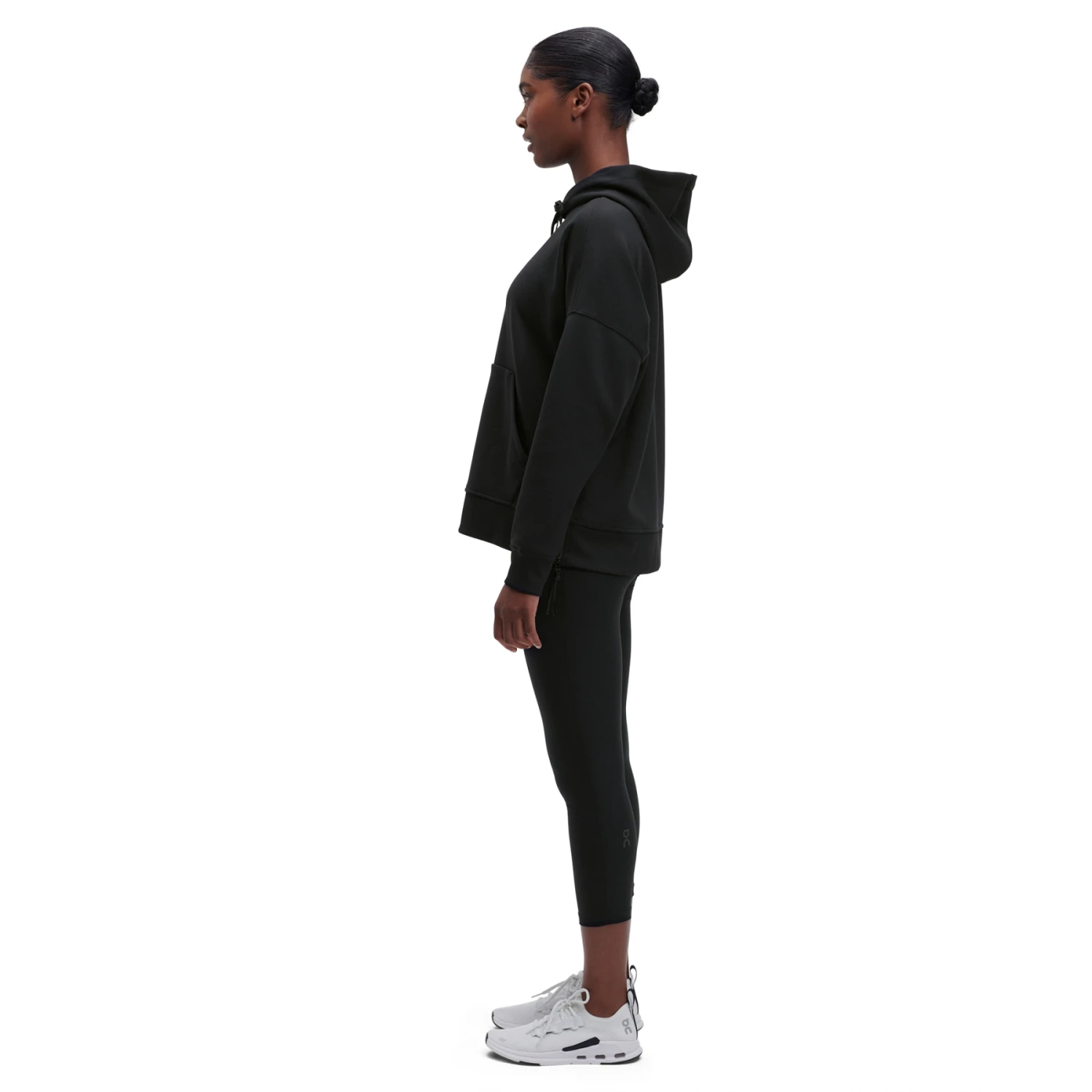On Running On Hoodie Women - Black 2 On Running On Hoodie Women - Black - Image 2