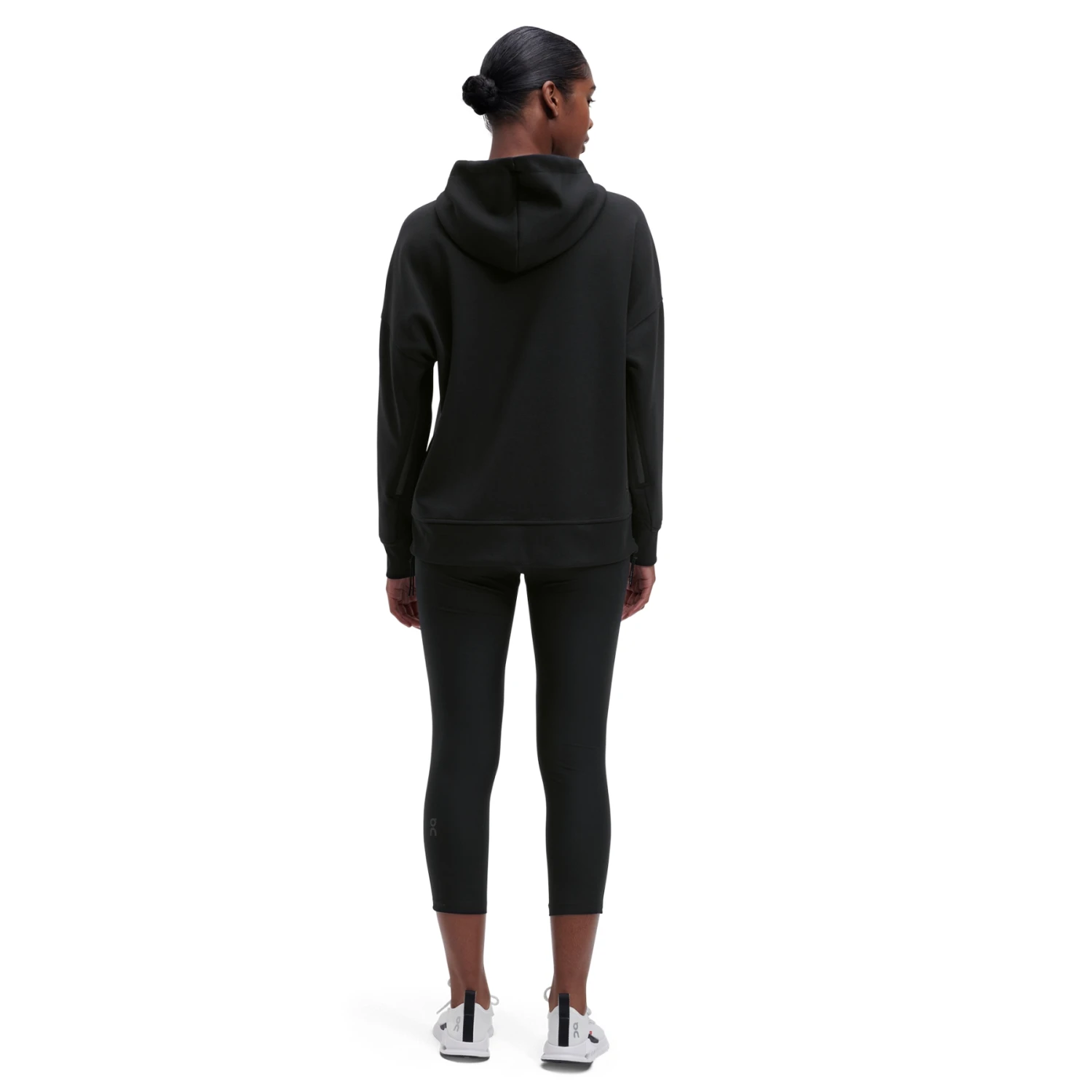 On Running On Hoodie Women - Black 3 On Running On Hoodie Women - Black - Image 3