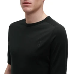On Running On Merino-T Shirt - Black -On Running on running merino t shirt black 7 1280158