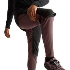 On Running Pants - Grape & Black -On Running on running pants grape black 4 1568929
