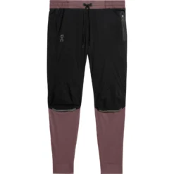 On Running Pants - Grape & Black -On Running on running pants grape black 7 1568926