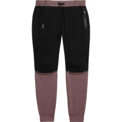On Running Pants Women - Grape & Black -On Running on running pants women grape black 2 1568916