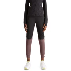 On Running Pants Women - Grape & Black