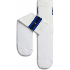 On Running On Tennis Sock - White & Indigo -On Running on running tennis sock white indigo 1 1263262 1