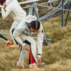 On Running On Storm Pants Women - Pearl & Black -On Running on storm pants women pearl black 2 1300848