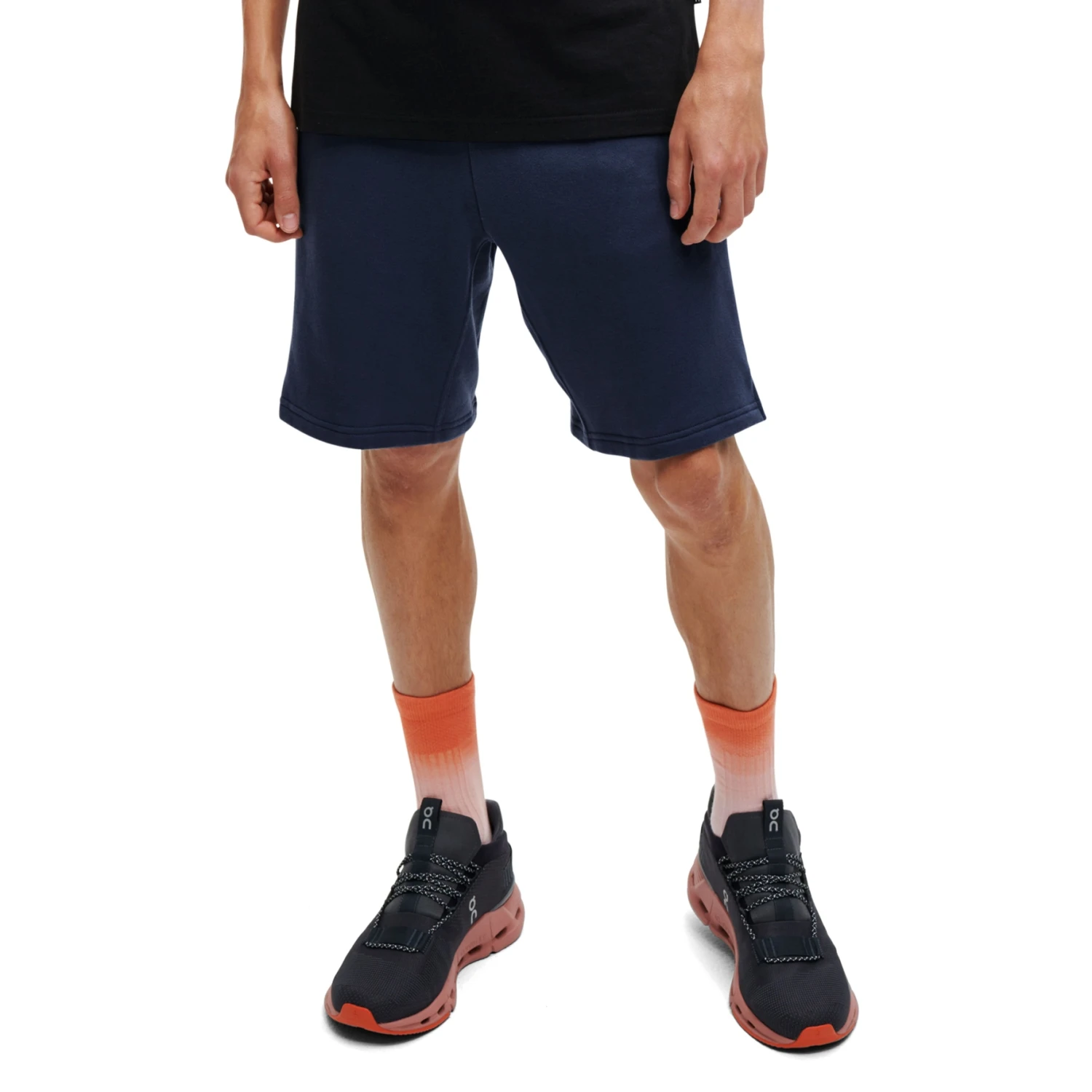 On Running On Sweat Shorts - Navy 2 On Running On Sweat Shorts - Navy - Image 2