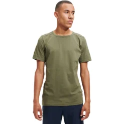 On Running On T Shirt - Olive
