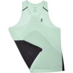 On Running On Tank-T Women Running Shirt - Creek & Black -On Running on tank t women running shirt creek black 7 1427927