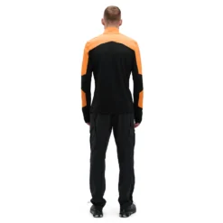 On Running On Trail Breaker Long Sleeve Running Shirt - Mango & Black -On Running on trail breaker long sleeve running shirt mango black 4 1278760