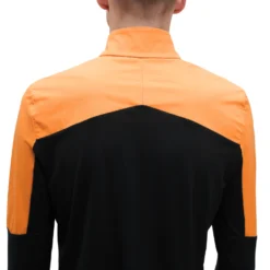 On Running On Trail Breaker Long Sleeve Running Shirt - Mango & Black -On Running on trail breaker long sleeve running shirt mango black 5 1278761