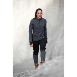 On Running On Trail Breaker Women Long Sleeve Running Shirt - Dark & Black -On Running on trail breaker women long sleeve running shirt dark black 8 949088 1