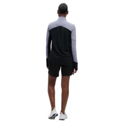 On Running On Trail Breaker Women Long Sleeve Running Shirt - Granite & Black -On Running on trail breaker women long sleeve running shirt granite black 4 1278777