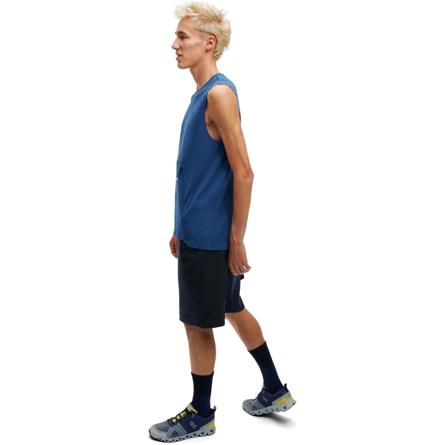 On Running On Training Tank - Denim 2 On Running On Training Tank - Denim - Image 2