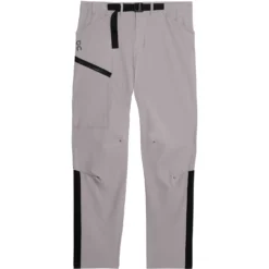 On Running On Trek Pants - Zinc & Black