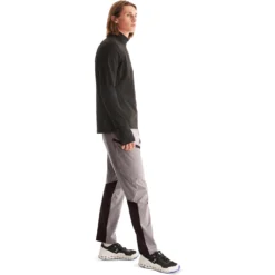 On Running On Trek Pants - Zinc & Black -On Running on trek pants zinc black 3 1531813