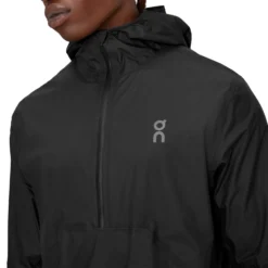 On Running On Waterproof Anorak Men - Black -On Running on waterproof anorak black 4 1430410