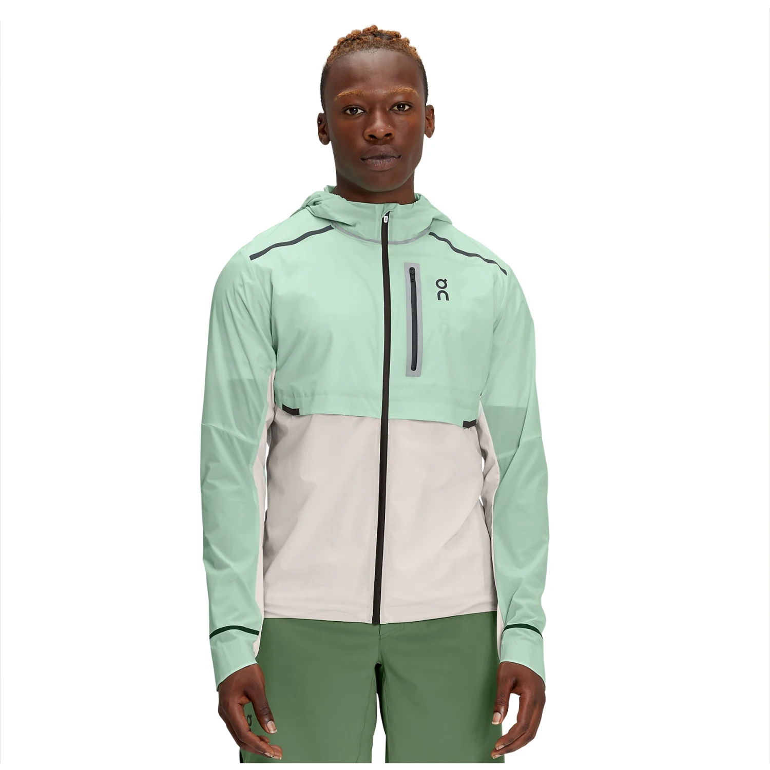 On Running On Weather Jacket - Creek & Pearl 1 On Running On Weather Jacket - Creek & Pearl