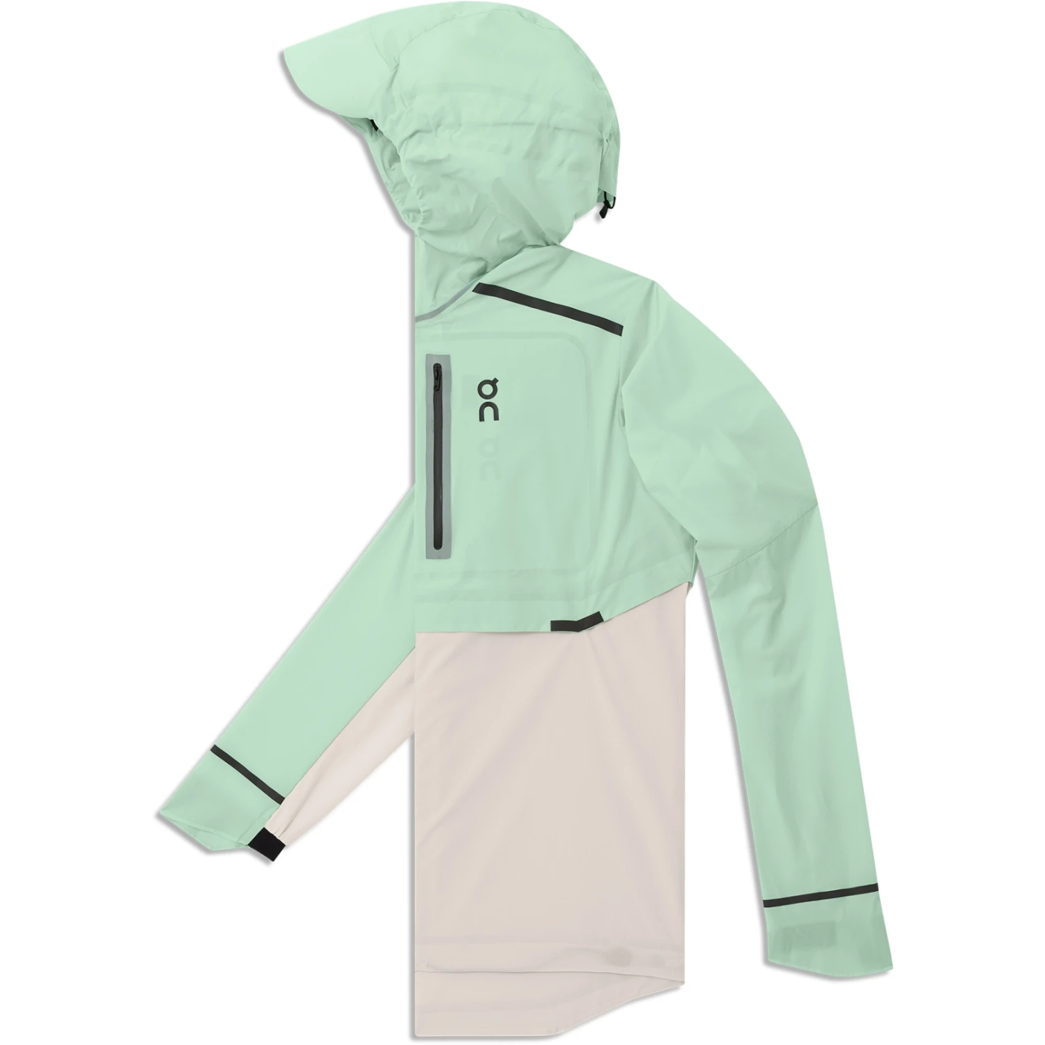 On Running On Weather Jacket - Creek & Pearl 8 On Running On Weather Jacket - Creek & Pearl - Image 8