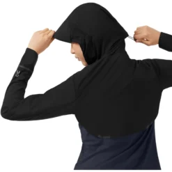 On Running On Weather Jacket Women - Black & Navy 18 On Running On Weather Jacket Women - Black & Navy -On Running on weather jacket women black navy 7 949098