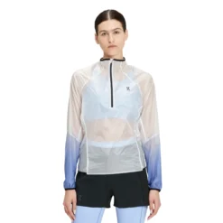 On Running On Zero Jacket Women - Undyed-White & Cobalt
